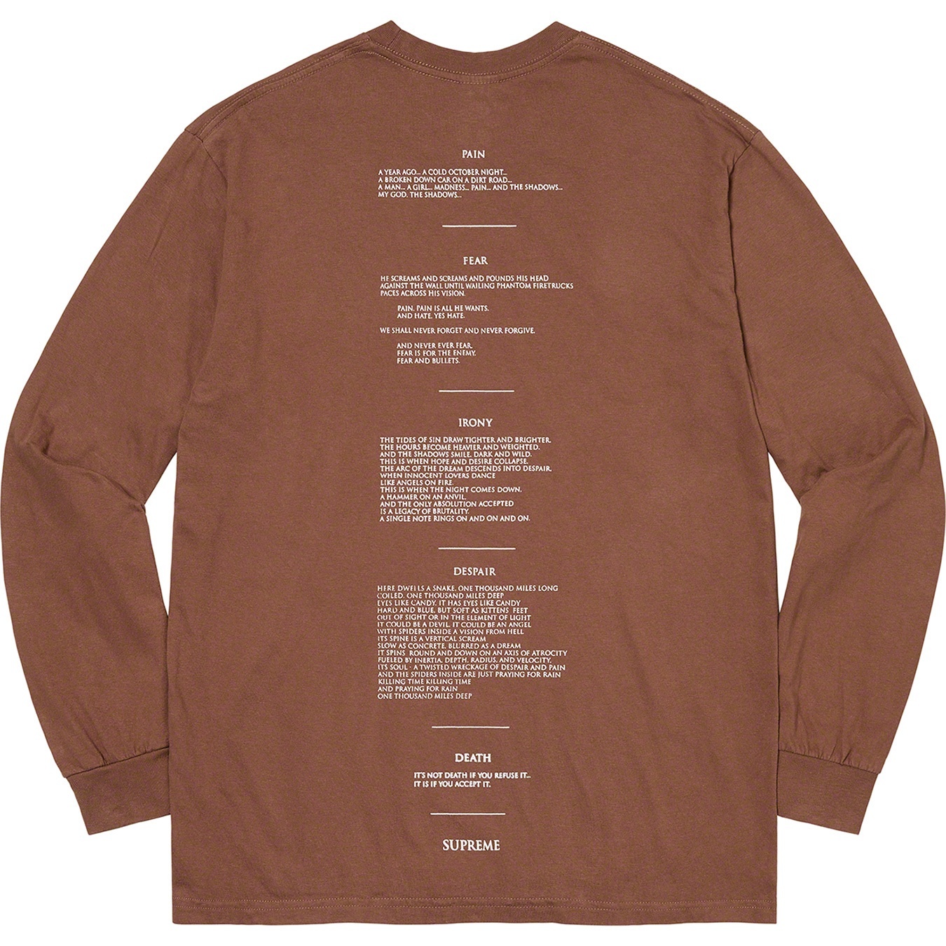 Supreme/The Crow L/S Tee view 11